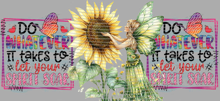 16oz Sunflower Girl-SU-393